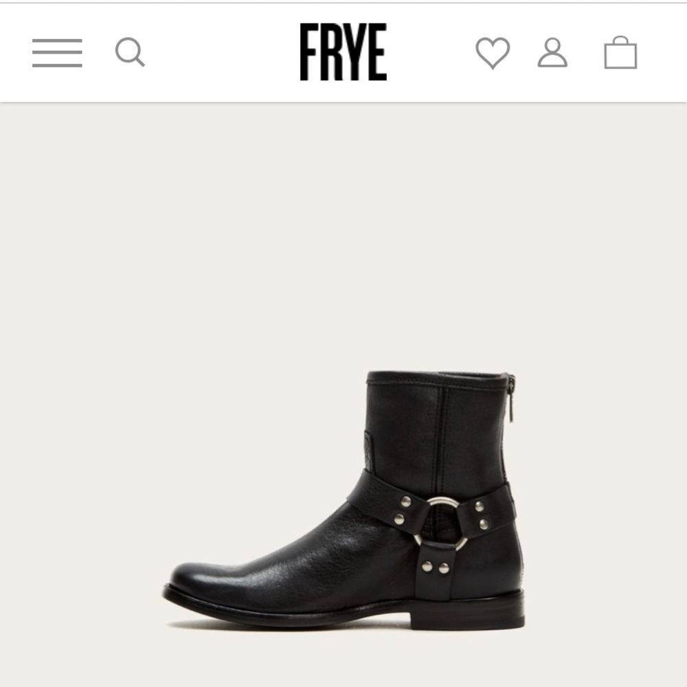 FRYE booties size 6.